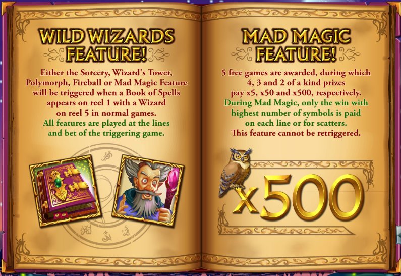 Wild Wizards Slot Game